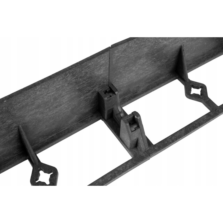 OBRZEŻE OGRODOWE TRAWNIKOWE 1M 58MM + 3 KOTWY