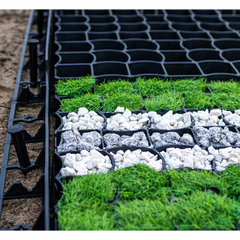 Kotwy do obrzeży ogrodowych i kratek parkingowych 100 szt.