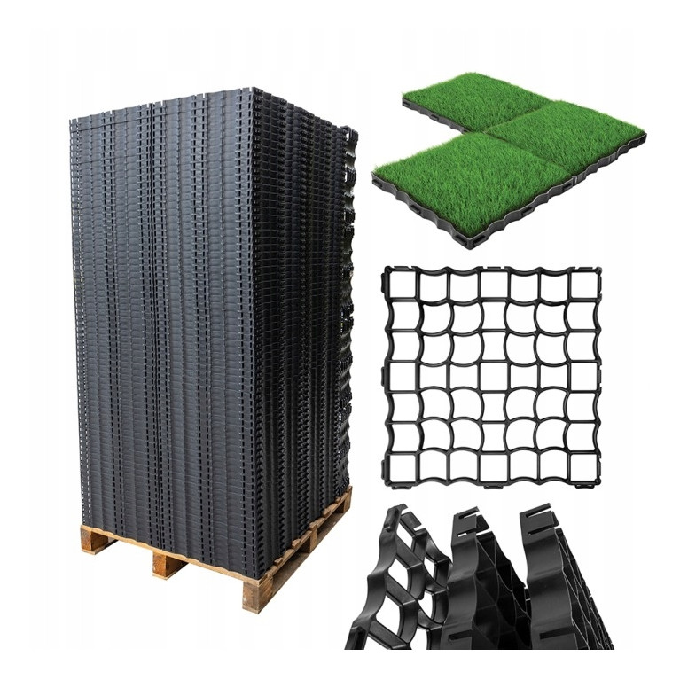 Kratka trawnikowa parkingowa 50x50x3cm 10 szt.