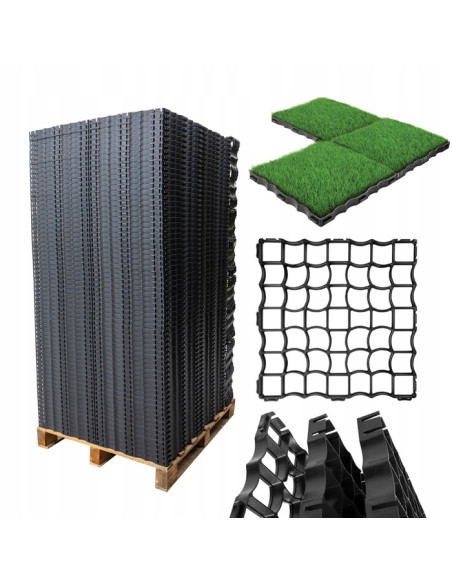 Kratka Trawnikowa Chodnikowa 50x50x2,5 cm 10 szt.