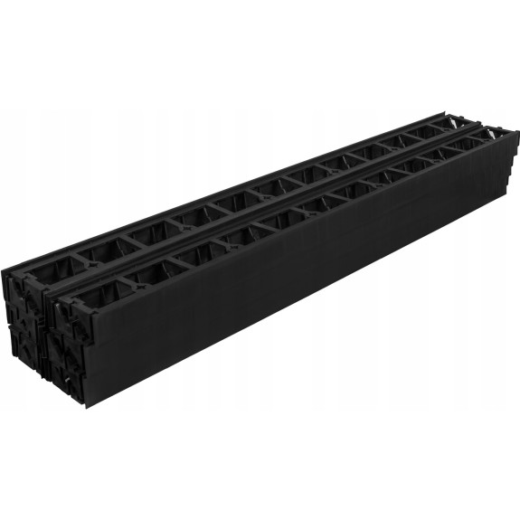 OBRZEŻE OGRODOWE TRAWNIKOWE 30M 45MM + 90 KOTEW