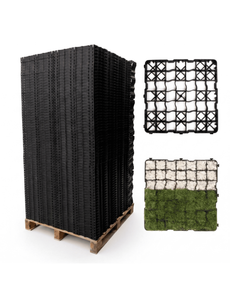 Kratka trawnikowa parkingowa Ekokrata Geo 50N 50x50x5cm